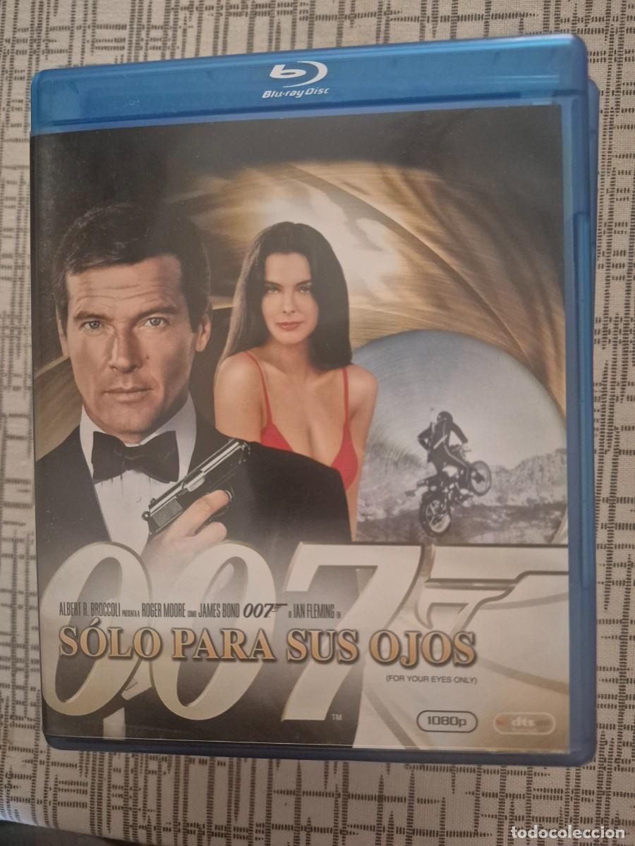 Cine: Janes Bond 007 Solo para sus ojos (For your eyes only), blu ray disc John Glen, Roger Moore