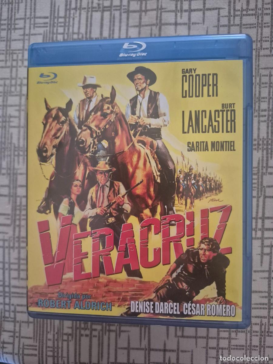 Cine: Vera Cruz blu ray disc Robert Aldrich Gary Cooper Burt Lancaster Sara Montiel