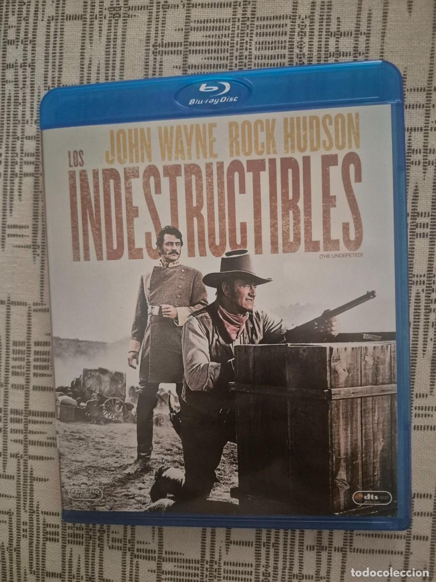 Cine: Los indestructibles, blu ray disc Andrew V. McLaglen John Wayne Rock Hudson
