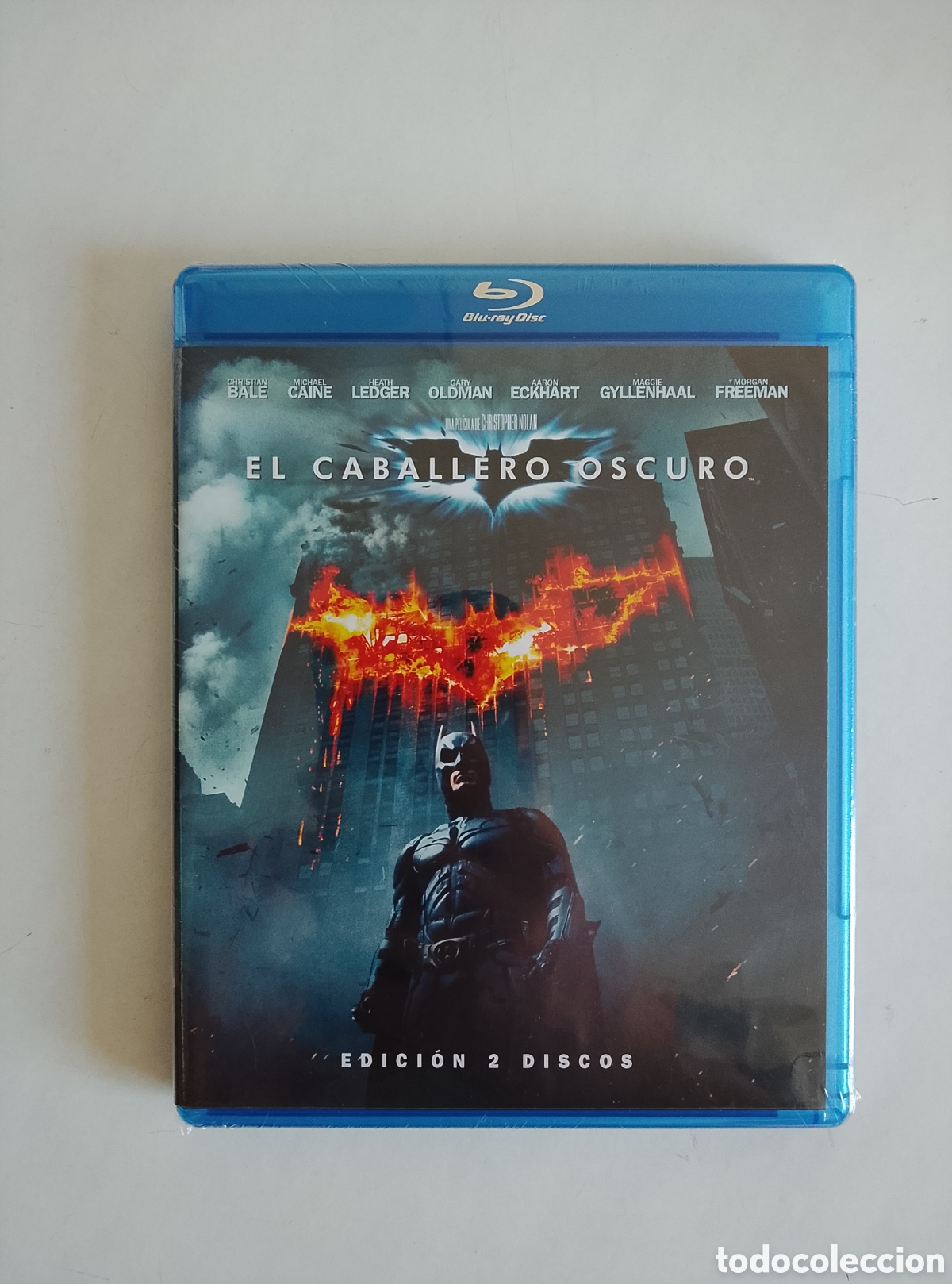 Cine: PELICULA BLU-RAY BATMAN EL CABALLERO OSCURO (EDICI&Oacute;N 2 DISCOS) SIN ABRIR PRECINTADA