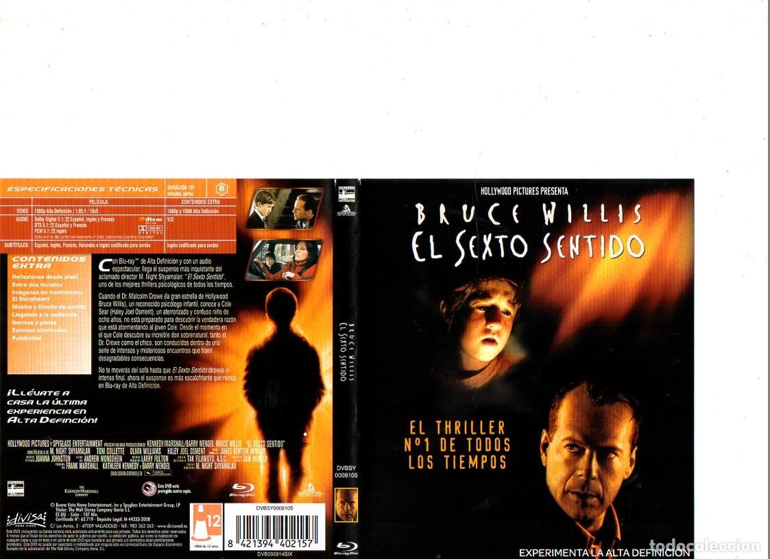 Cine: EL SEXTO SENTIDO: BRUCE WILLIS BLU-RAY ORIGINAL
