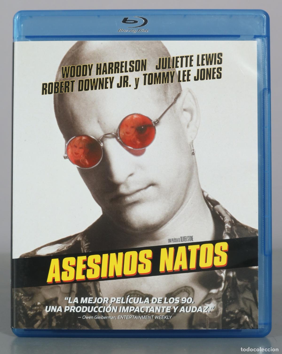 Cine: BLU-RAY. Asesinos Natos - Oliver Stone - Woody Harrelson, Juliette Lewis, Robert Downey Jr. y Tommy