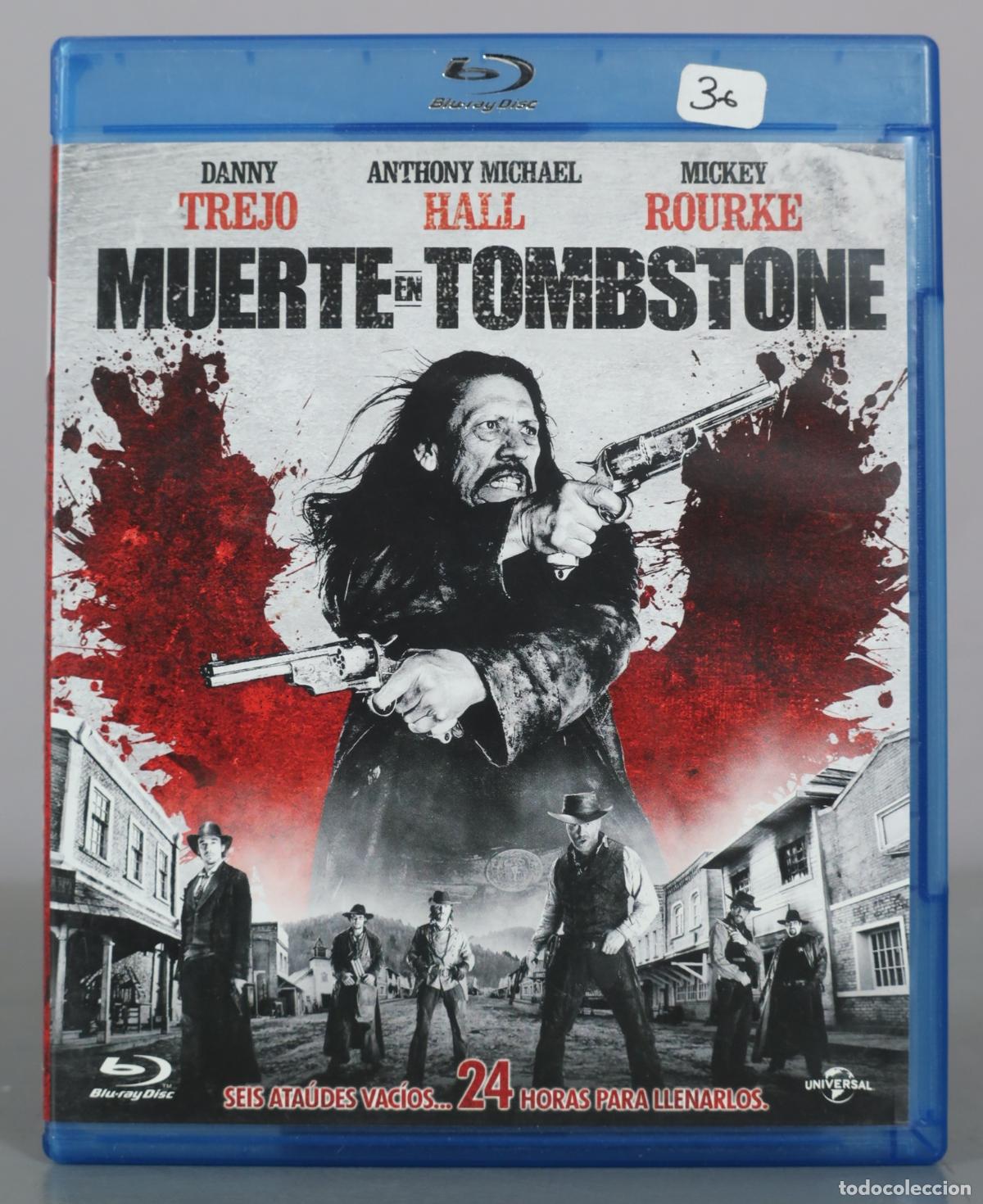 Cine: BLU-RAY. Muerte en Tombstone - Danny Trejo, Anthony Michael Hall, Mickey Rourke