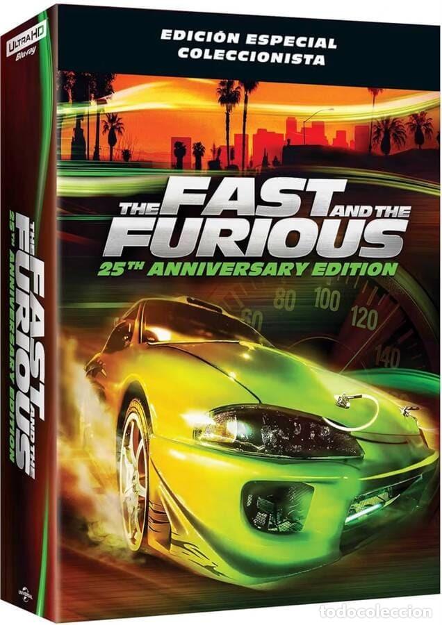Cine: The Fast and the Furious - A TODO GAS (Rob Cohen, 2001) - EDICION COLECCIONISTA METALICA 4K UHD