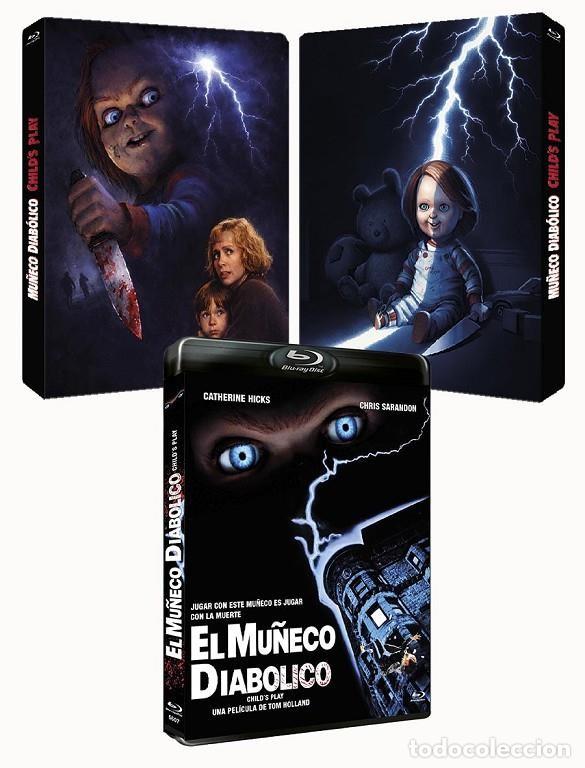 Cine: BLURAY Mu&ntilde;eco Diab&oacute;lico STEELBOOK (Precintado)