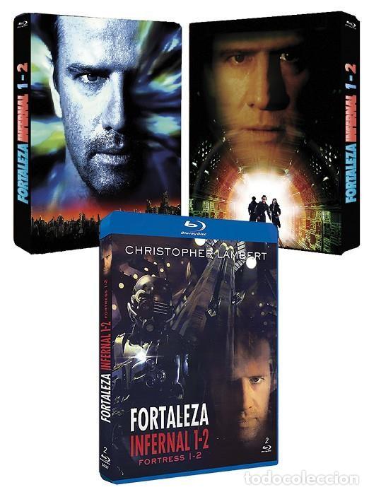 Cine: BLURAY Pack Fortaleza Infernal 1 y 2 + STEELBOOK (Precintado)