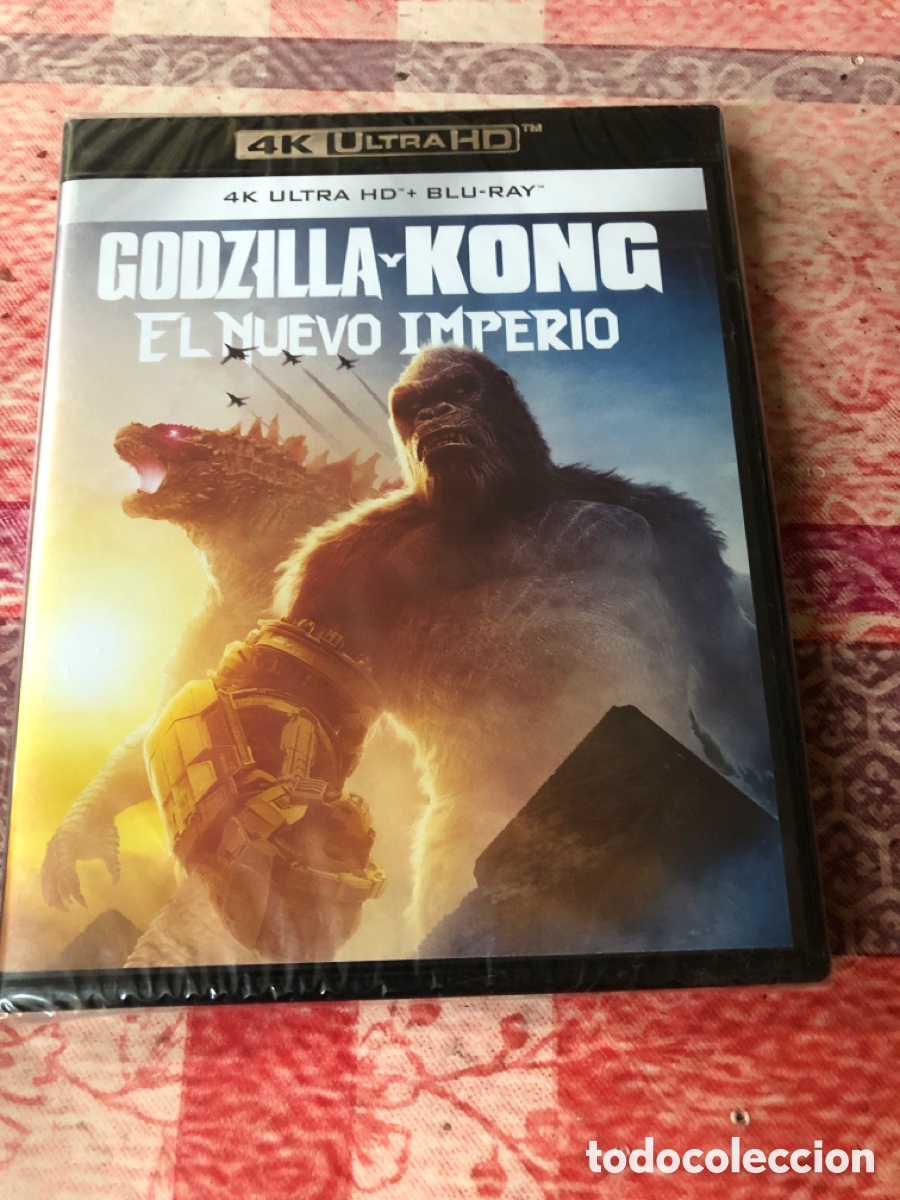 Cine: Godzilla^kong el nuevo imperio bluray 4k precintado