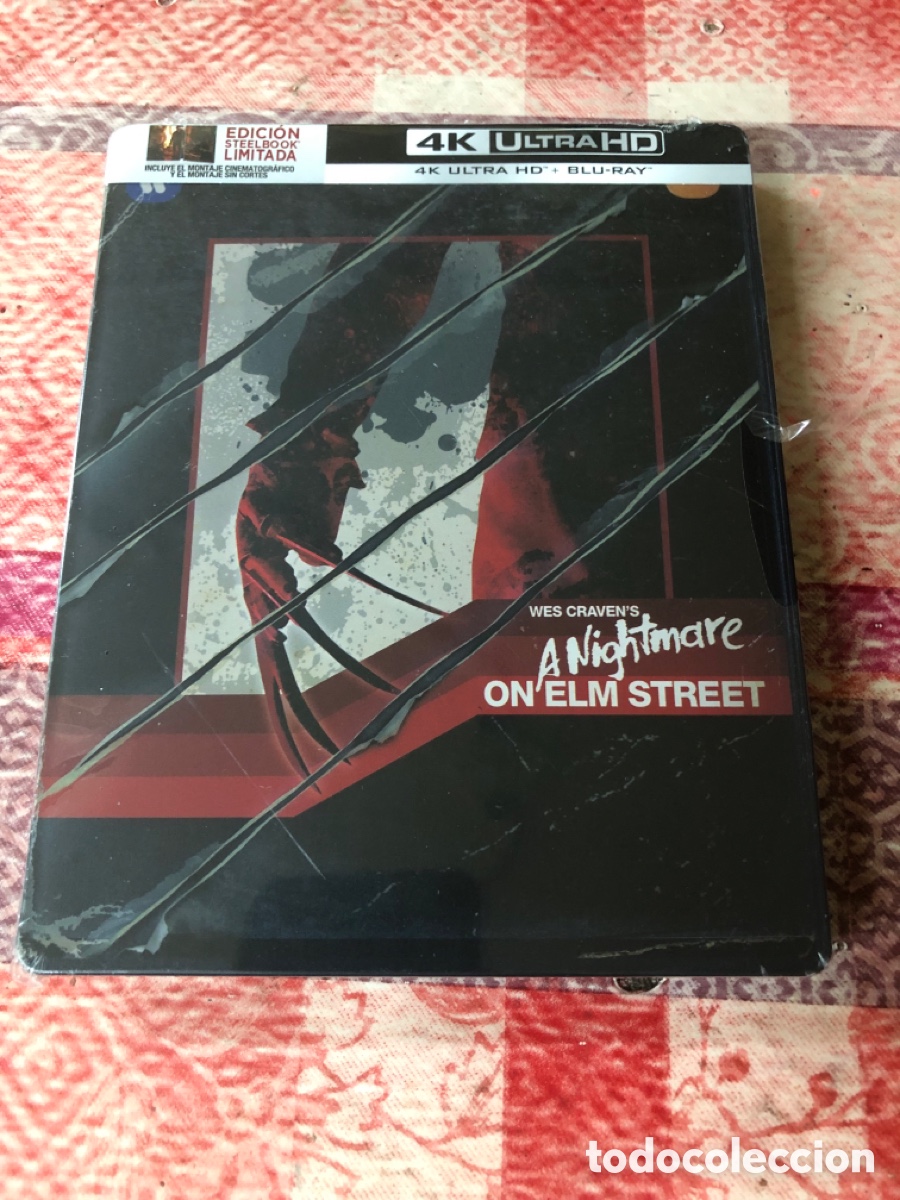 Cine: Pesadilla en elm street edici&oacute;n stellbook limitada 4K precintado