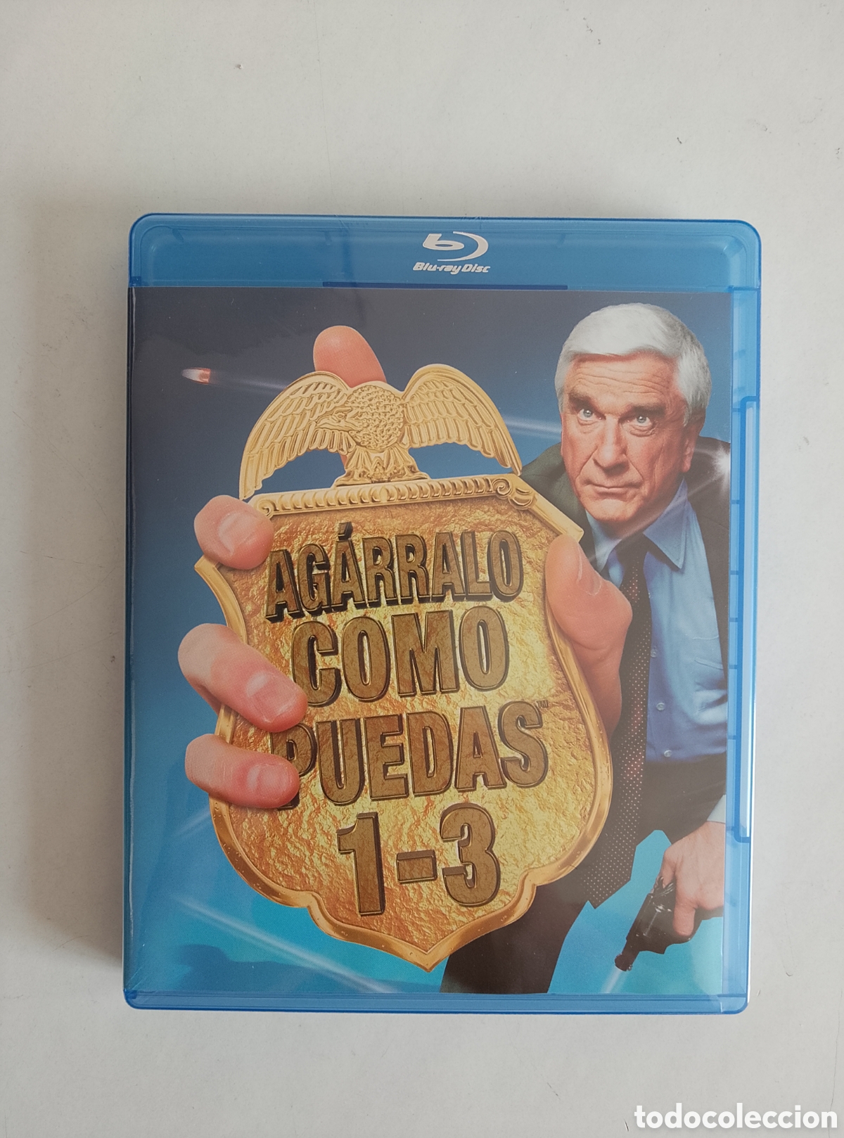 Cine: PACK 3 PELICULA BLU-RAY AGARRALO COMO PUEDAS 1-3 (3 DISCOS) SIN ABRIR PRECINTADA