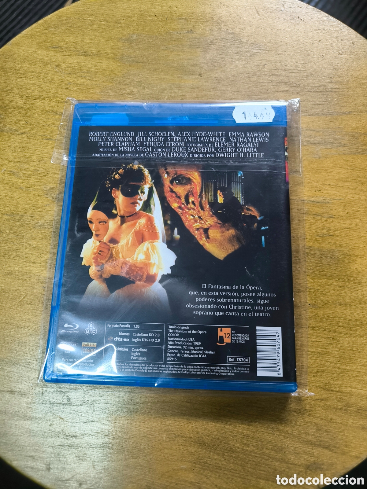 Cine: El Fantasma de la &Oacute;pera (Blu-Ray) - Foto 2