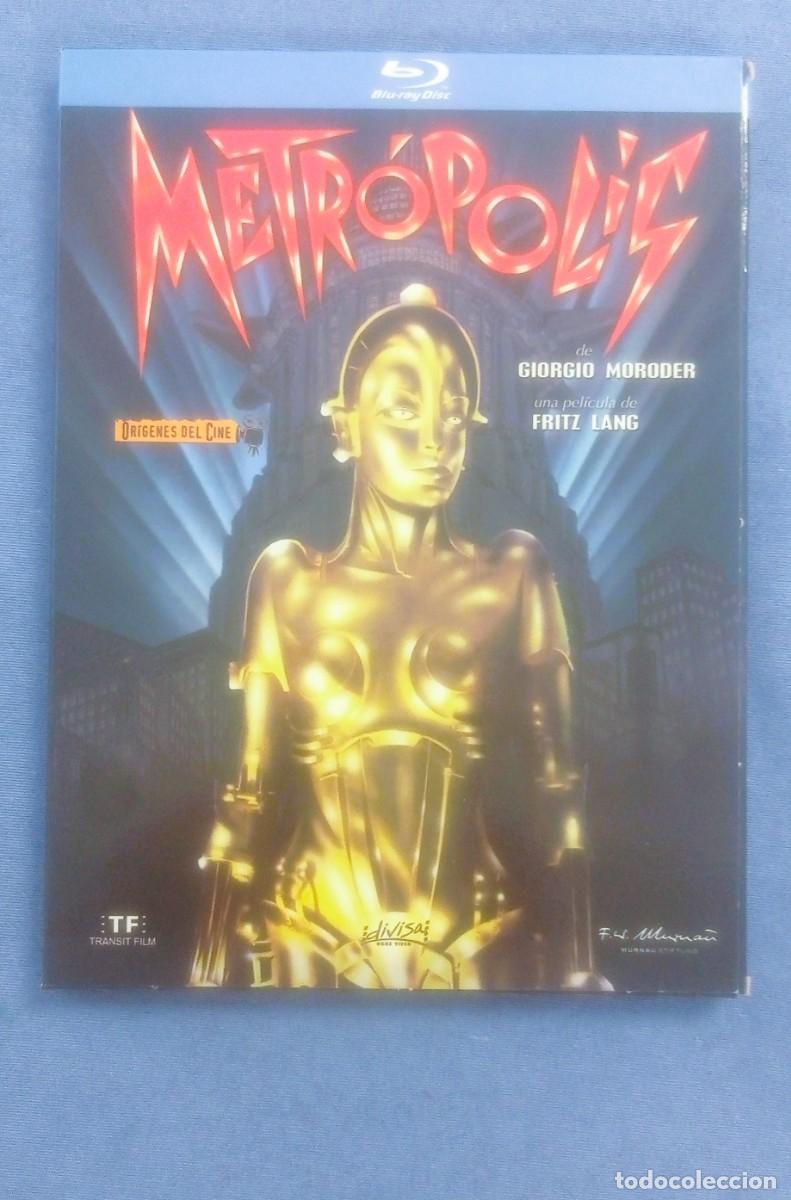 Cine: METROPOLIS FRITZ LANG PELICULA BLU RAY,BLURAY DISC, CINE