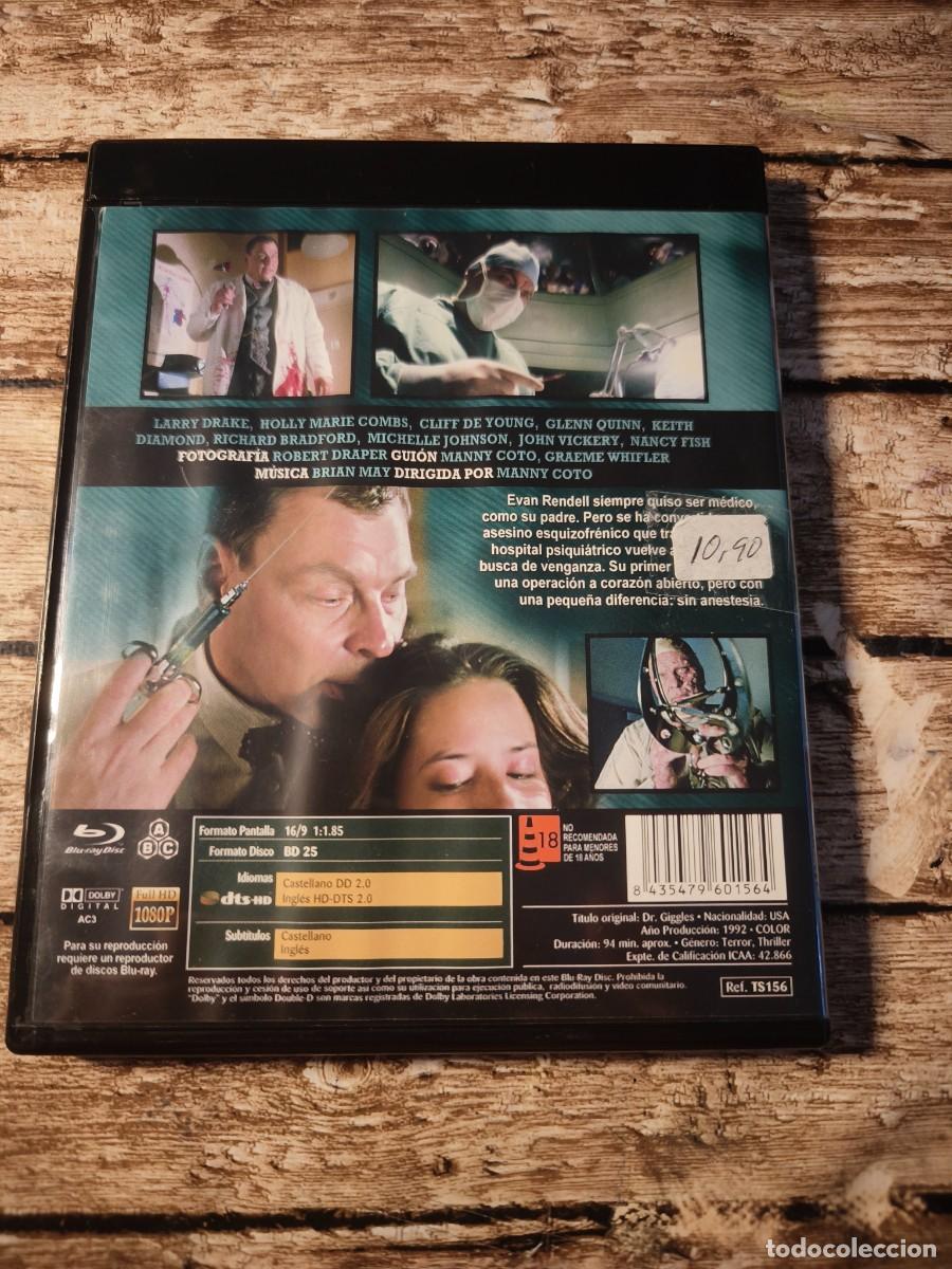 Cine: BLU RAY - DR. GIGGLES - LEER CONDICIONES DE VENTA - Foto 2