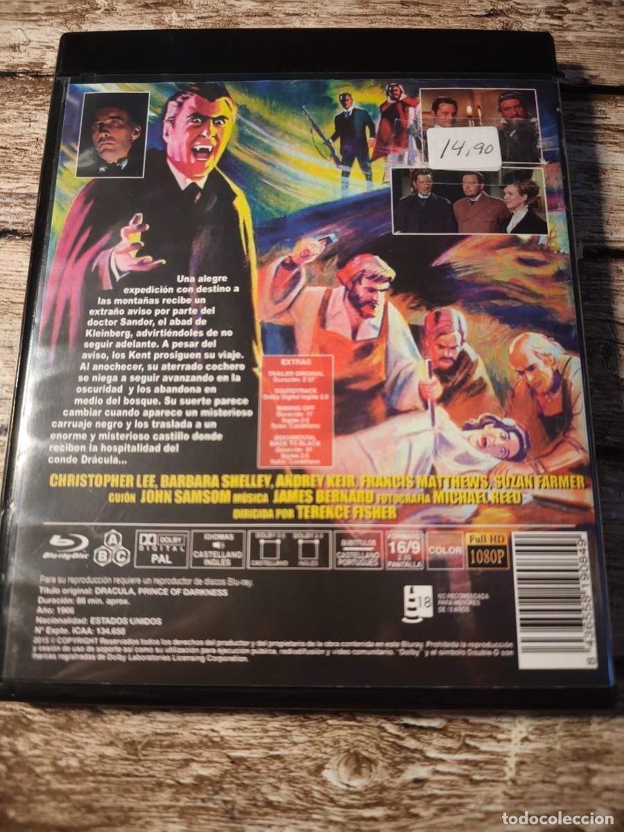 Cine: BLU RAY - DR&Aacute;CULA - CHRISTOPHER LEE - LEER CONDICIONES DE VENTA - Foto 2