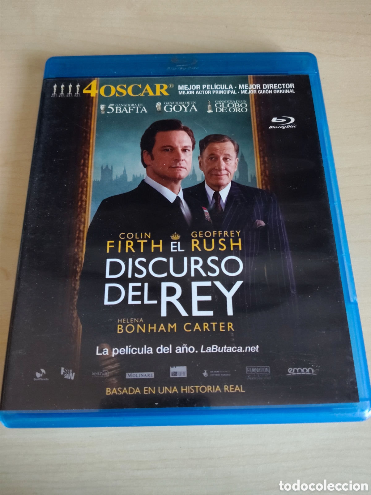 Cine: RB24 el discurso del rey BLURAY SEGUNDAMANO