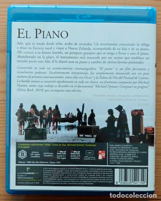 Cine: EL PIANO (1993) BLU-RAY - Foto 2