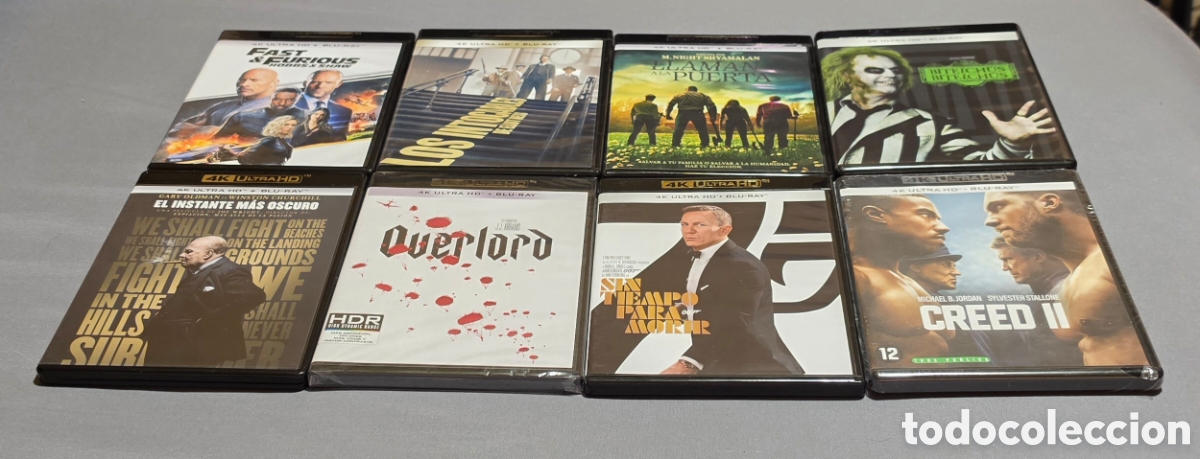 Kino: Vendo pel&iacute;culas Blu-ray y Blu-ray 4k