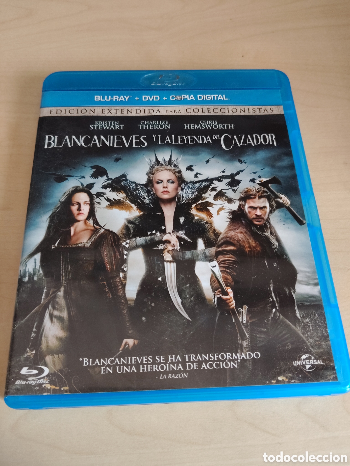 Cine: RB38 Blancanieves y la leyenda del cazador BLURAY SEGUNDAMANO