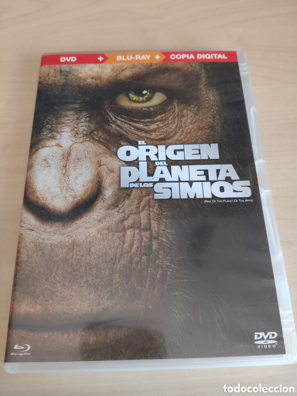 Cine: RB61 el origen del planeta de los simios BLURAY SEGUNDAMANO