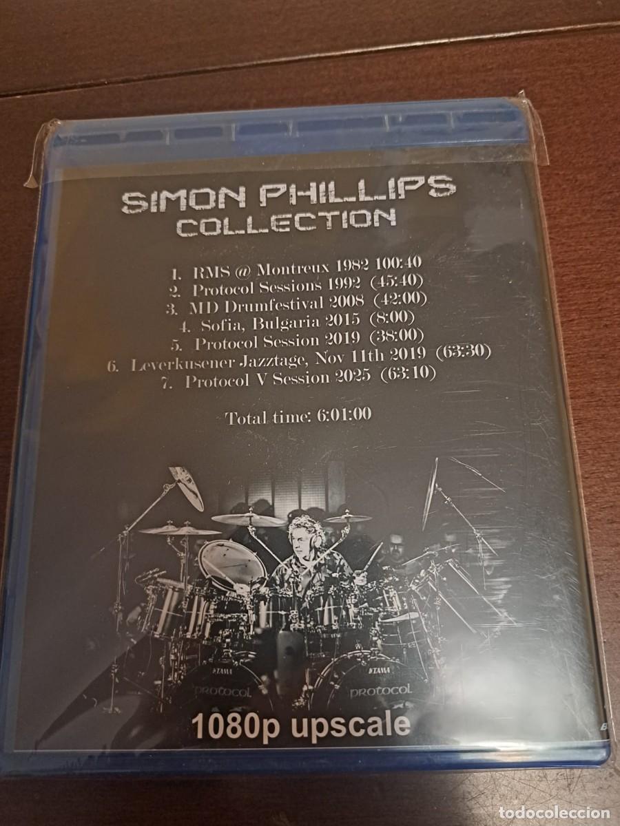 Cine: SIMON PHILLIPS - BLU RAY - 6 HORAS EN DIRECTO DE 1982 a 2025 - JEFF BECK - TOTO - THE WHO
