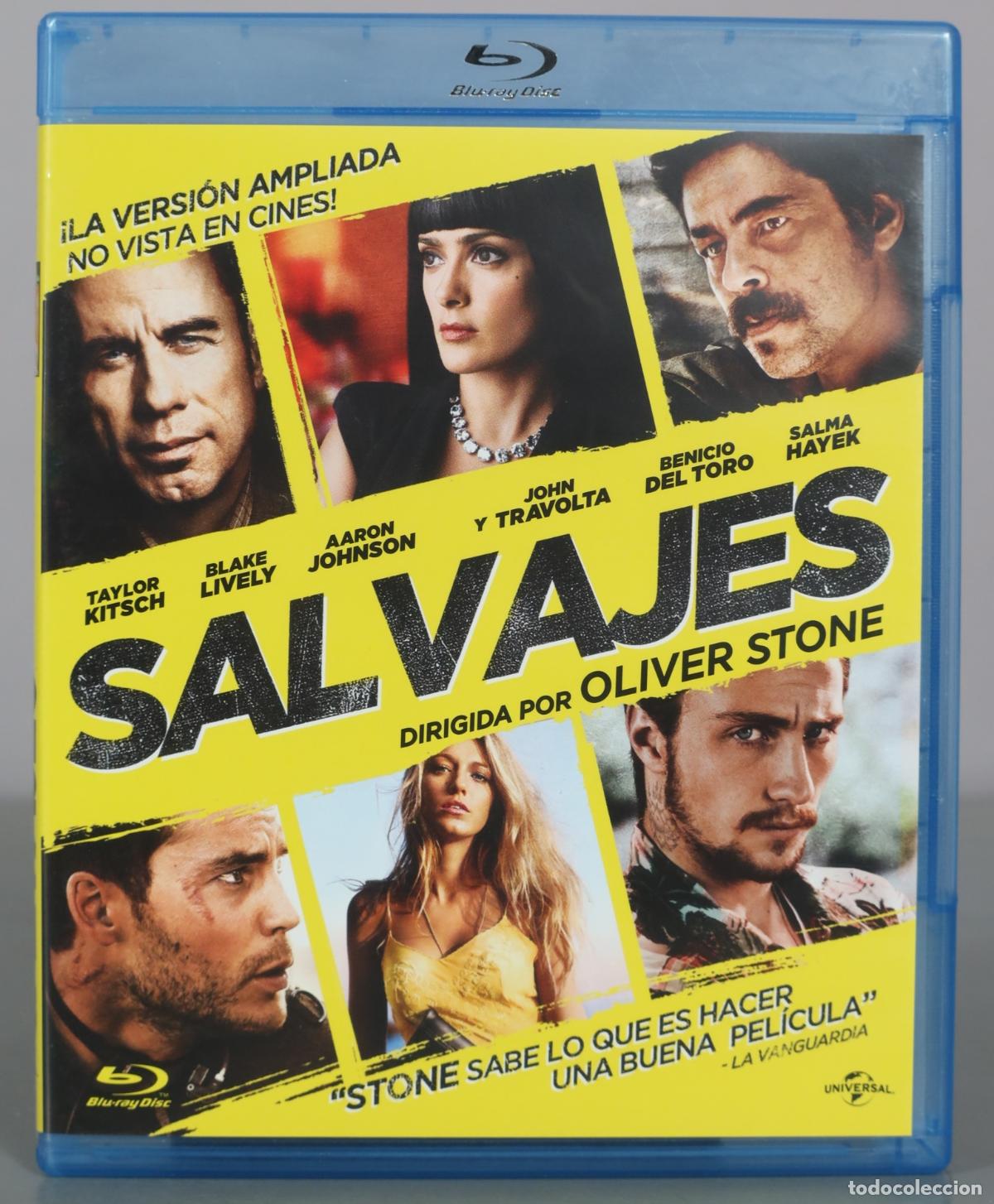 Cine: BLU-RAY. Salvajes - Oliver Stone
