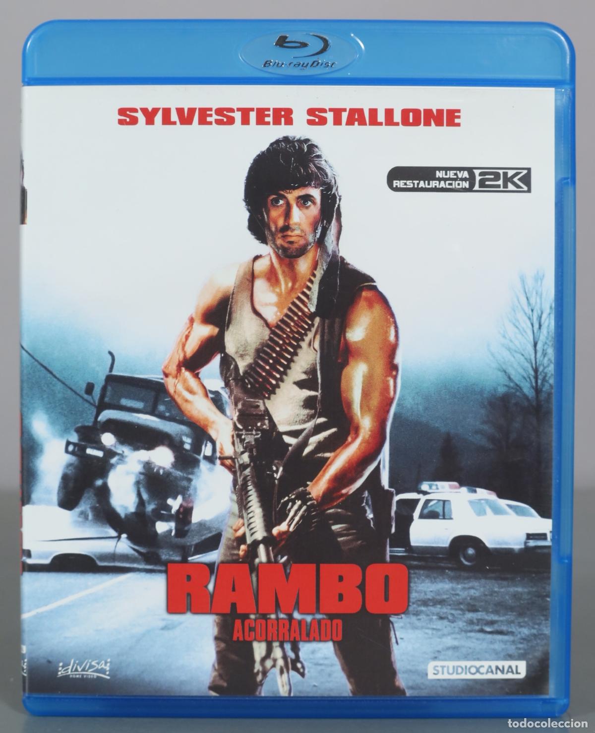 Cine: BLU-RAY. Rambo: Acorralado - Sylvester Stallone - Divisa Home Video