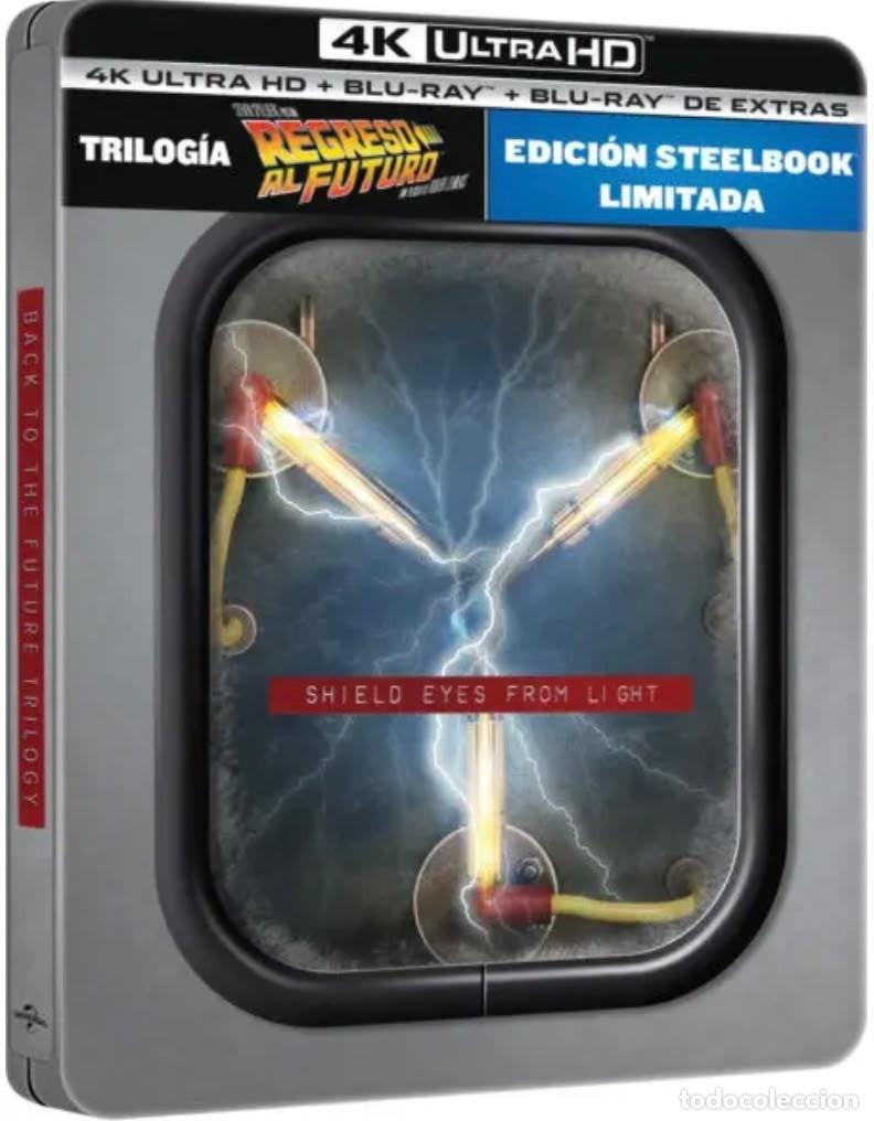 Cine: TRILOGIA REGRESO AL FUTURO - EDIC. METALICA 4K UHD