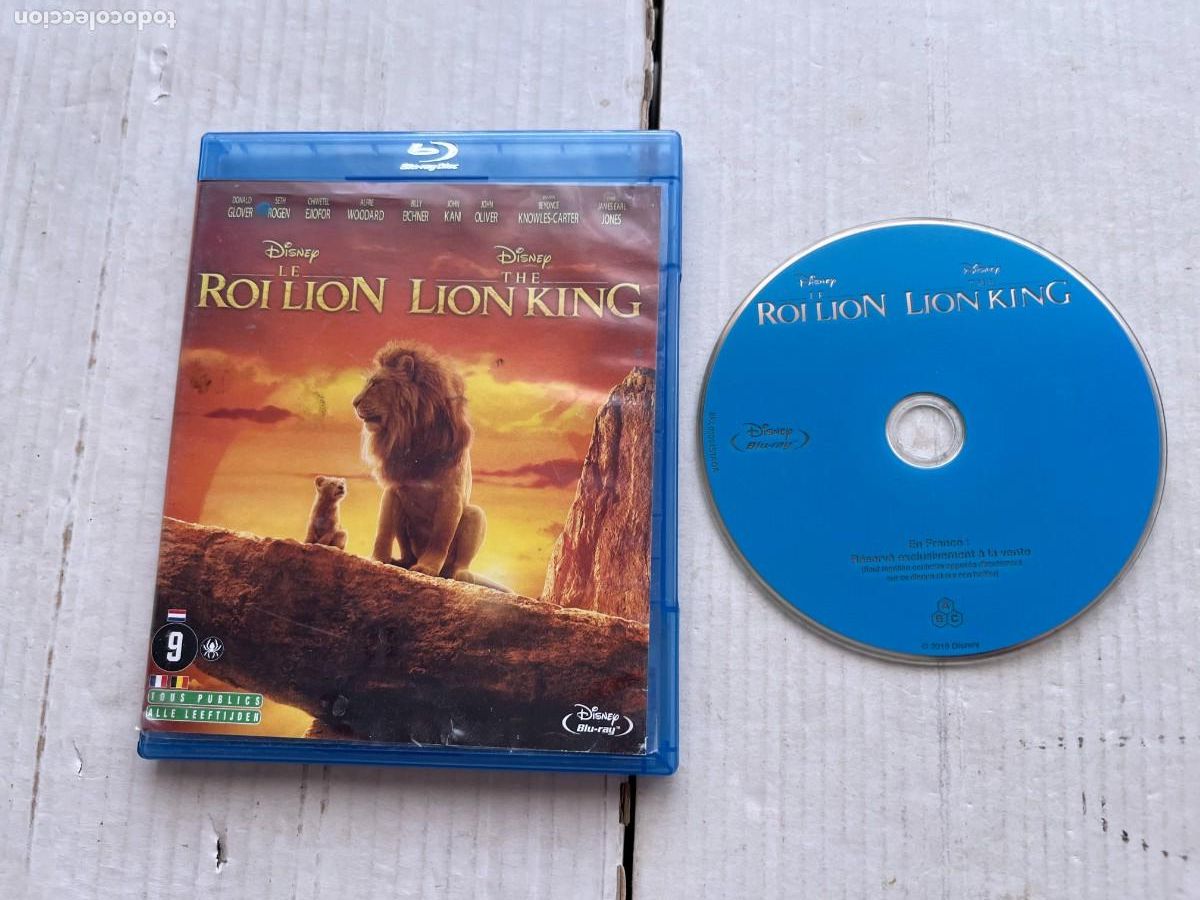 Cine: DISNEY EL ROI LION THE LION KING - PELICULA BRAY BLURAY KREATEN
