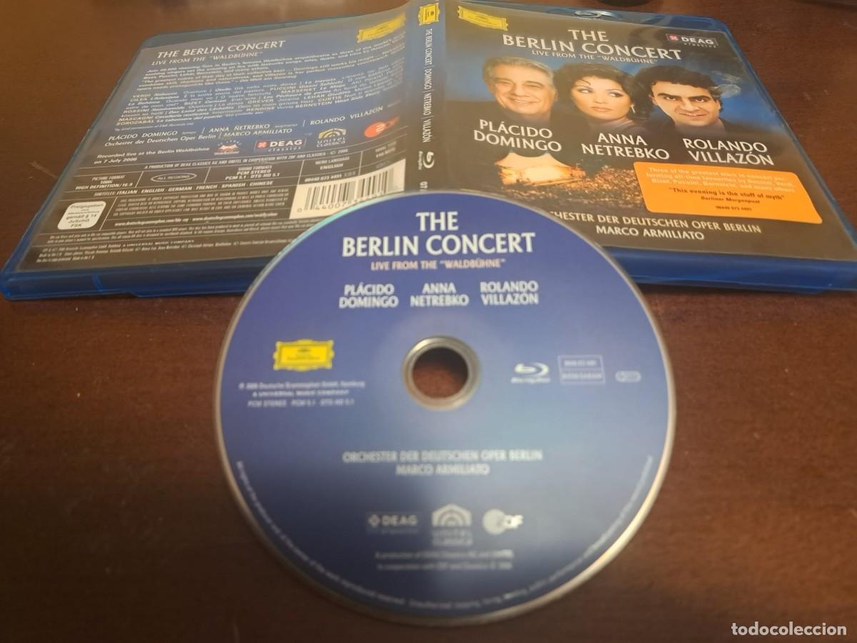 Cine: THE BERLIN CONCERT - BLU RAY - PLACIDO DOMINGO + ANNA NETREBKO