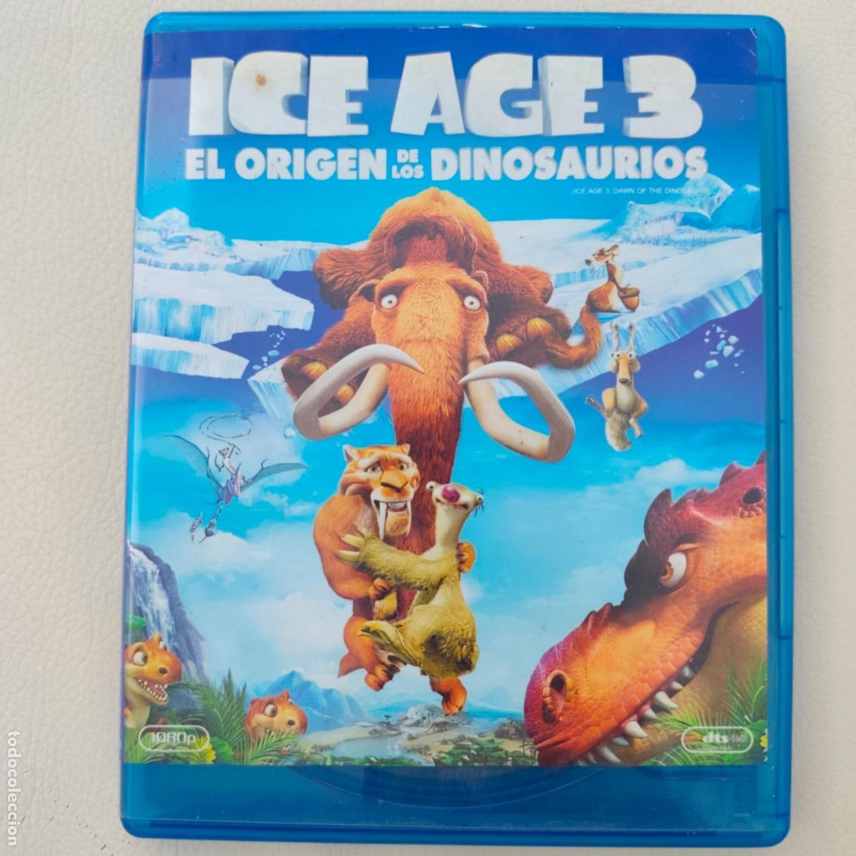 Cine: BLU-RAY + DVD ICE AGE 3: EL ORIGEN DE LOS DINOSAURIOS - 2 DISCOS - L