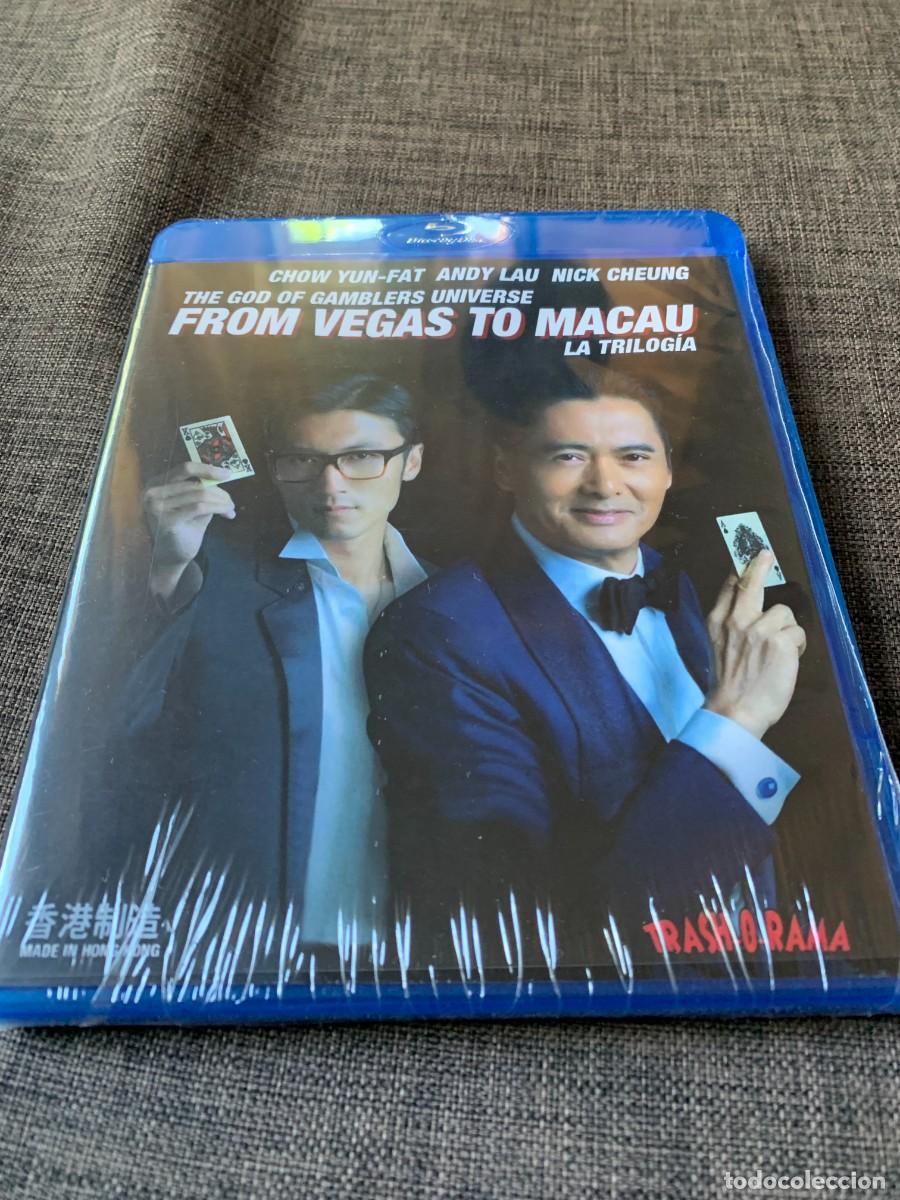 Cine: BLU-RAY. FROM VEGAS TO MACAU. 3 PELICULAS. SUBT. CASTELLANO. PRECINTADA