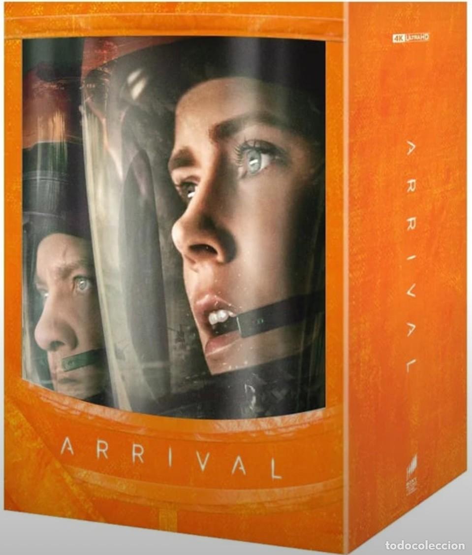 Cine: LA LLEGADA(THE ARRIVAL,Denis Villeneuve,2016).EDICION LIMTADA COLECCIONISTA MANTA LAB 4K+BL