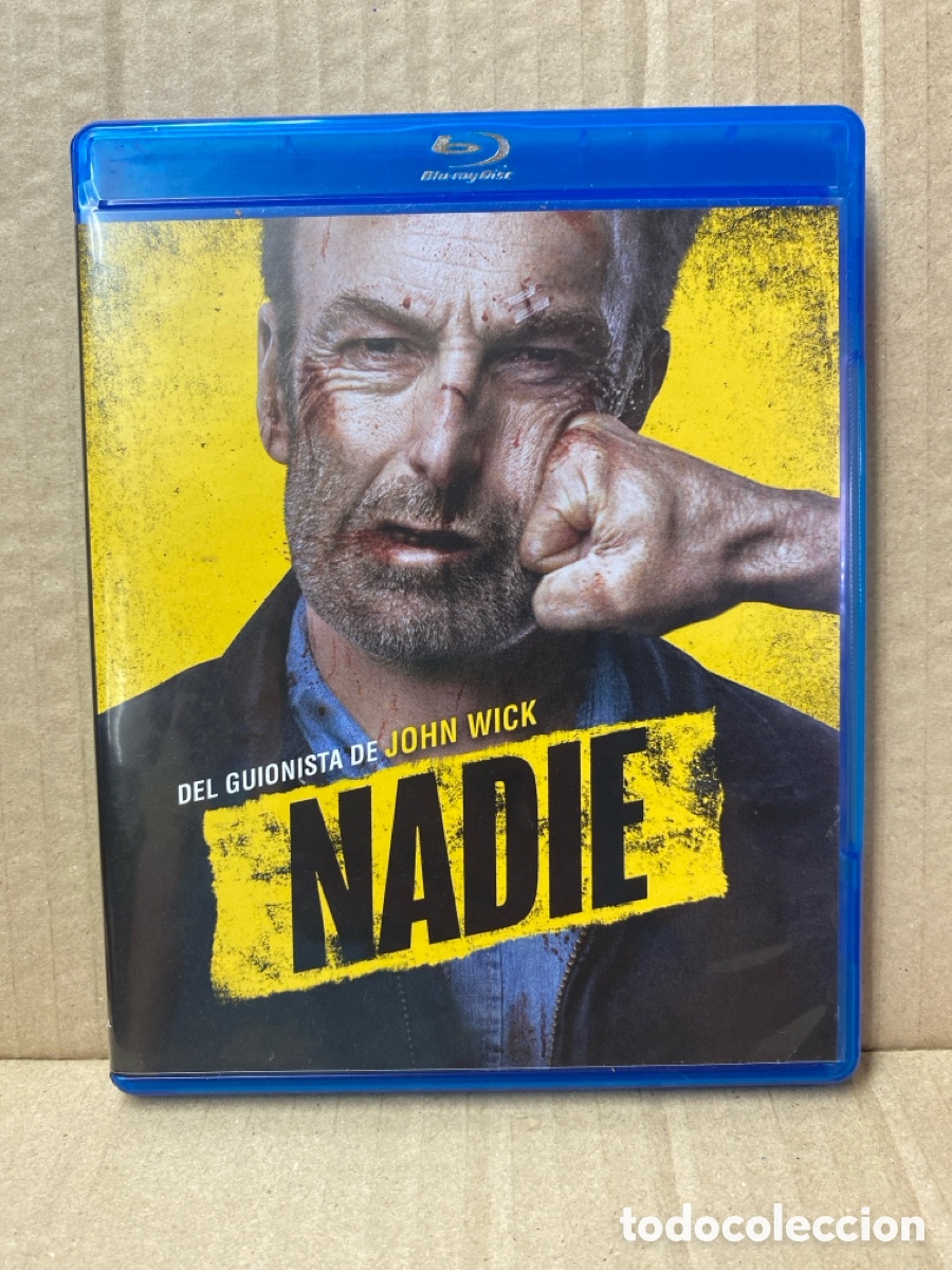 Cine: BLU RAY NADIE..Del guionista de JOHN WICK. DISCO COMO NUEVO