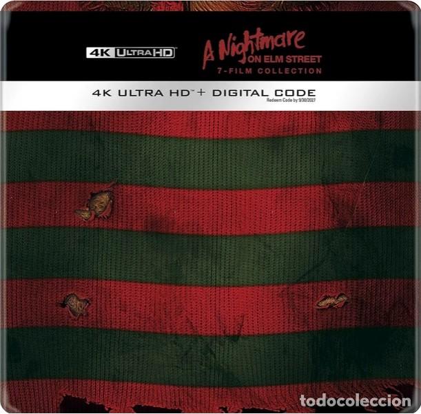 Cine: PESADILLA EN ELM STREET -COLECCION 7 FILMS 4K UHD+BL