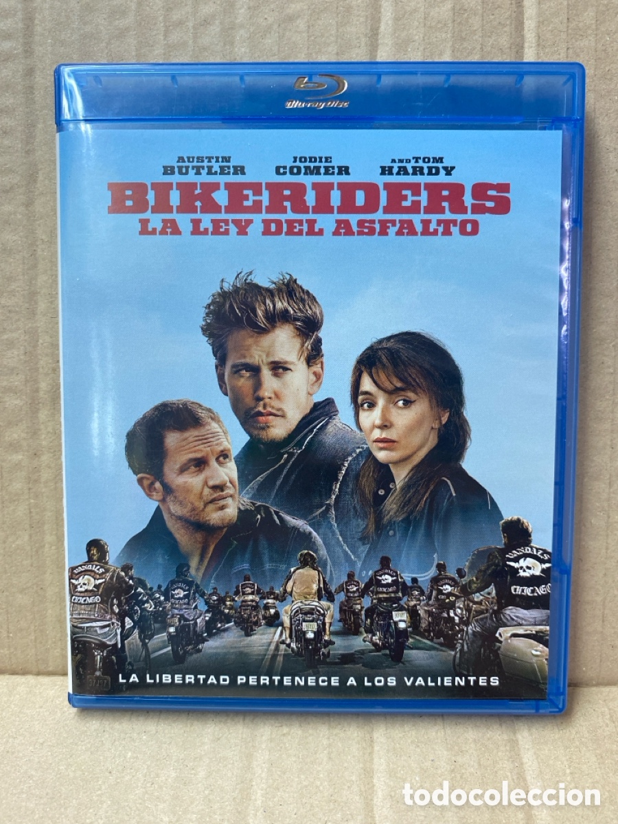 Cine: BLU RAY BIKERIDERS, L&Agrave; LEY DEL ASFALTO. COMO NUEVO