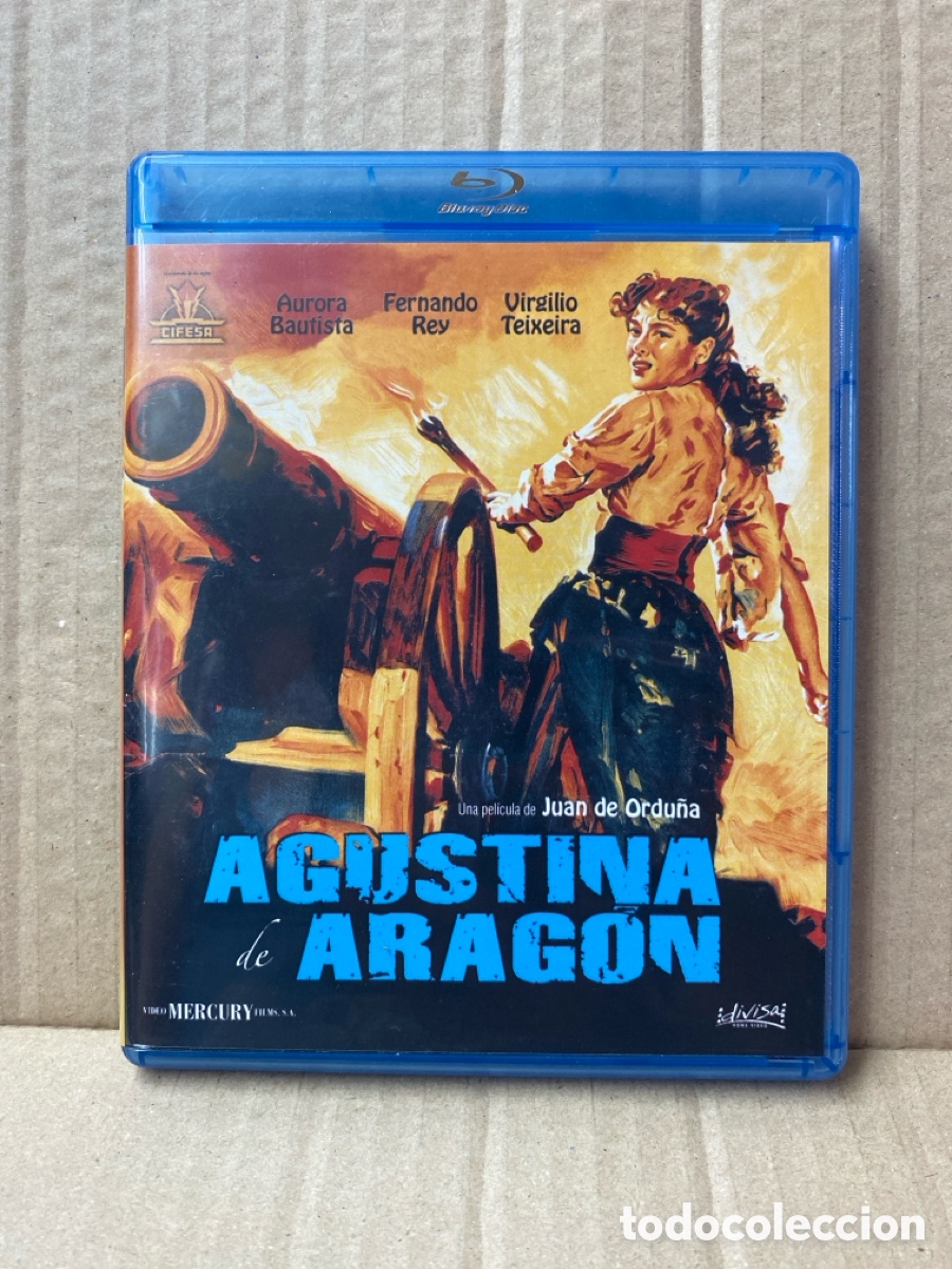 Cine: BLU RAY AGUSTINA DE ARAG&Oacute;N. COMO NUEVO