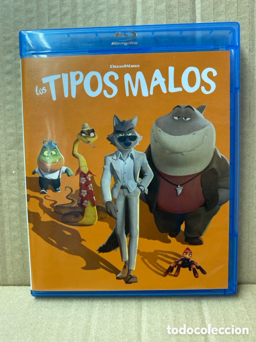Cine: BLU RAY LOS TIPOS MALOS. COMO NUEVO