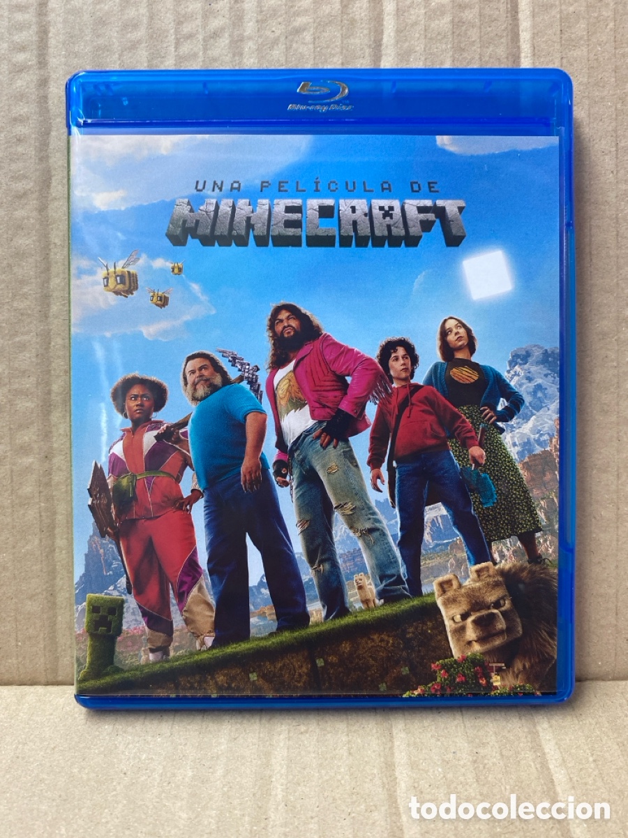 Cine: BLU RAY UNA PEL&Iacute;CULA DE MINECRAFT. COMO NUEVA