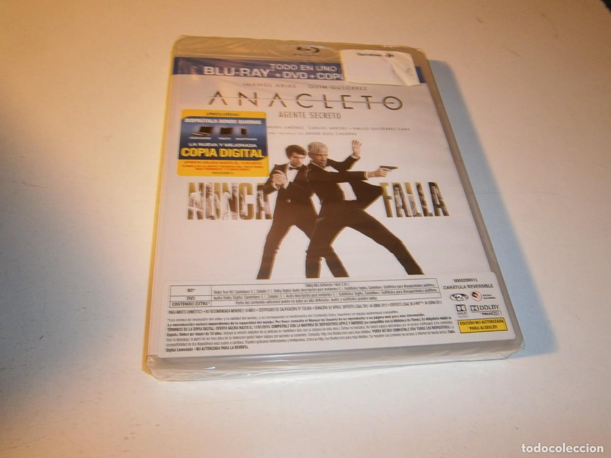 Cine: ANACLETO AGENTE SECRETO BLU-RAY + DVD NUEVO PRECINTADO IMANOL ARIAS QUIM GUTIERREZ