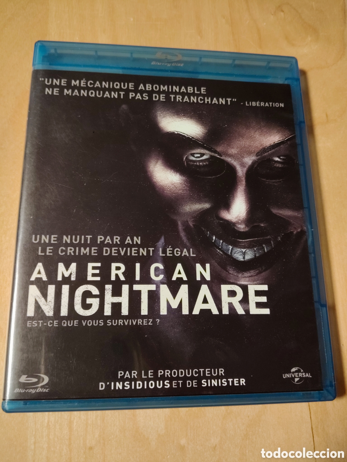Cine: RB15 american nightmare BLURAY SEGUNDAMANO
