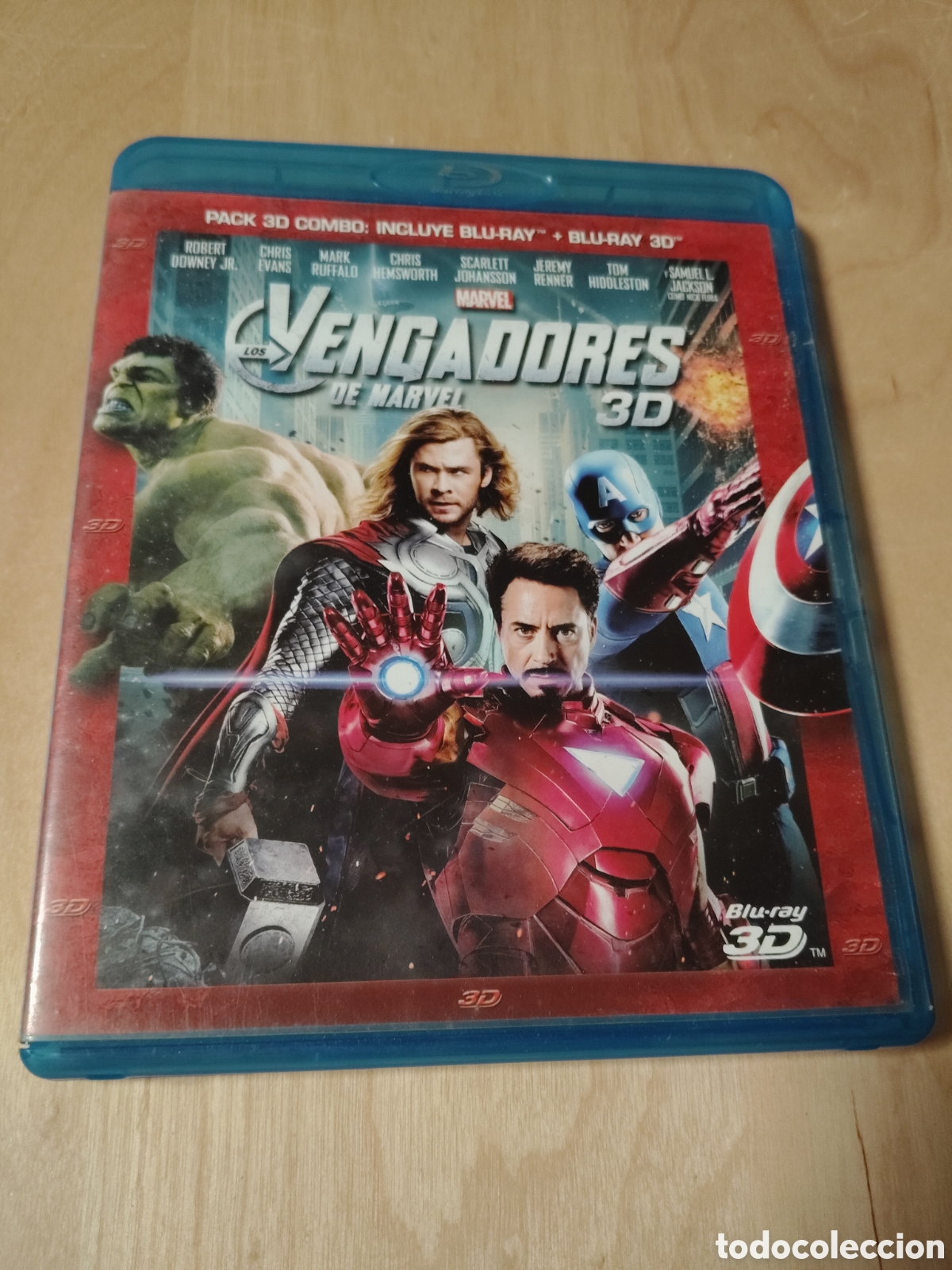 Cine: RB22 vengadores 3D BLURAY SEGUNDAMANO