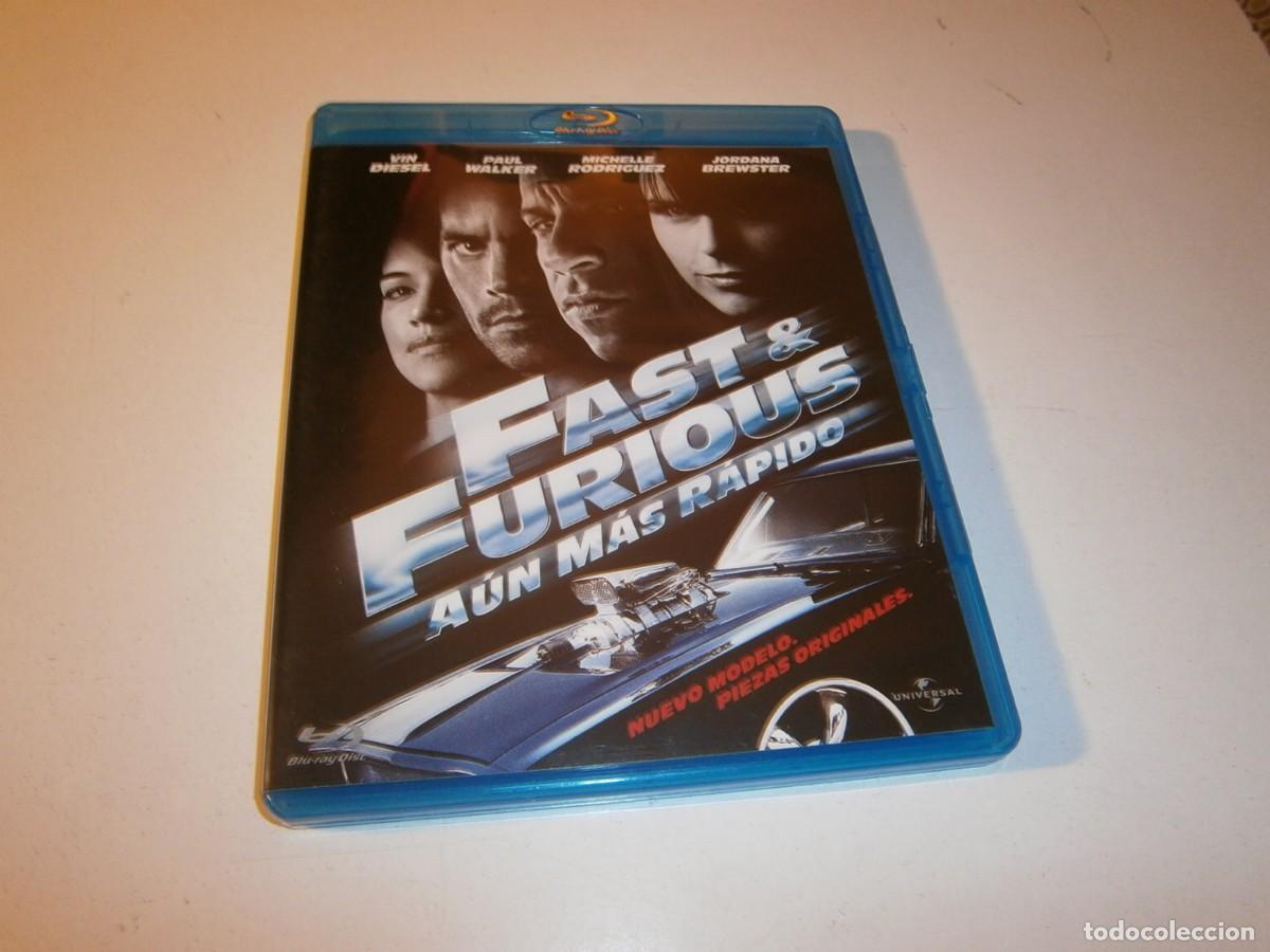 Cine: FAST & FURIOUS AUN MAS RAPIDO BLU-RAY VIN DIESEL PAUL WALKER MICHELLE RODRIGUEZ JORDANA BREWSTER