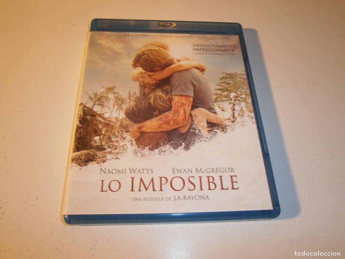 Cine: LO IMPOSIBLE BLU-RAY NAOMI WATTS EWAN MC GREGOR J.A. BAYONA