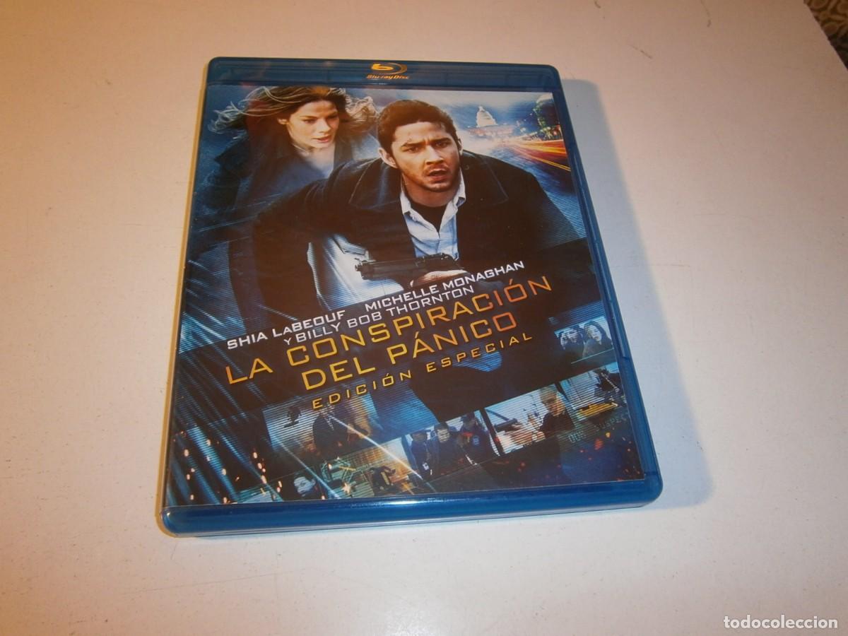Cine: LA CONSPIRACION DEL PANICO BLU-RAY ED. ESPECIAL SHIA LABEOUF MICHELLE MONAGHAN BILLY BOB THORNTON