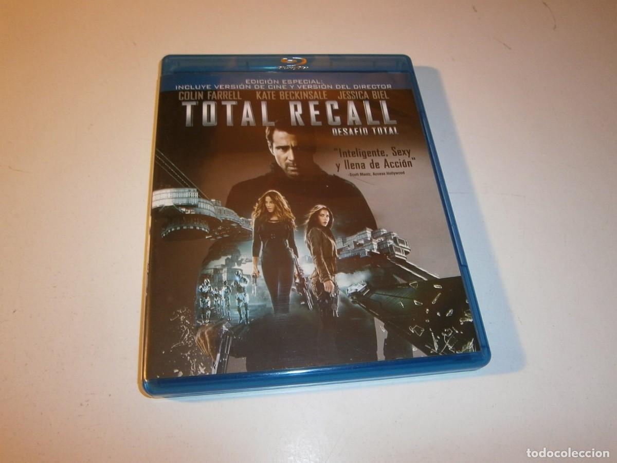 Cine: TOTAL RECALL DESAFIO TOTAL BLU-RAY COLIN FARRELL KATE BECKINSALE
