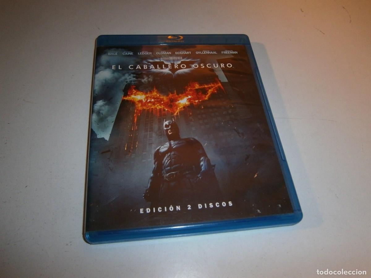 Cine: EL CABALLERO OSCURO BLU-RAY EDICION 2 DISCOS CHRISTIAN BALE MICHAEL CAINE
