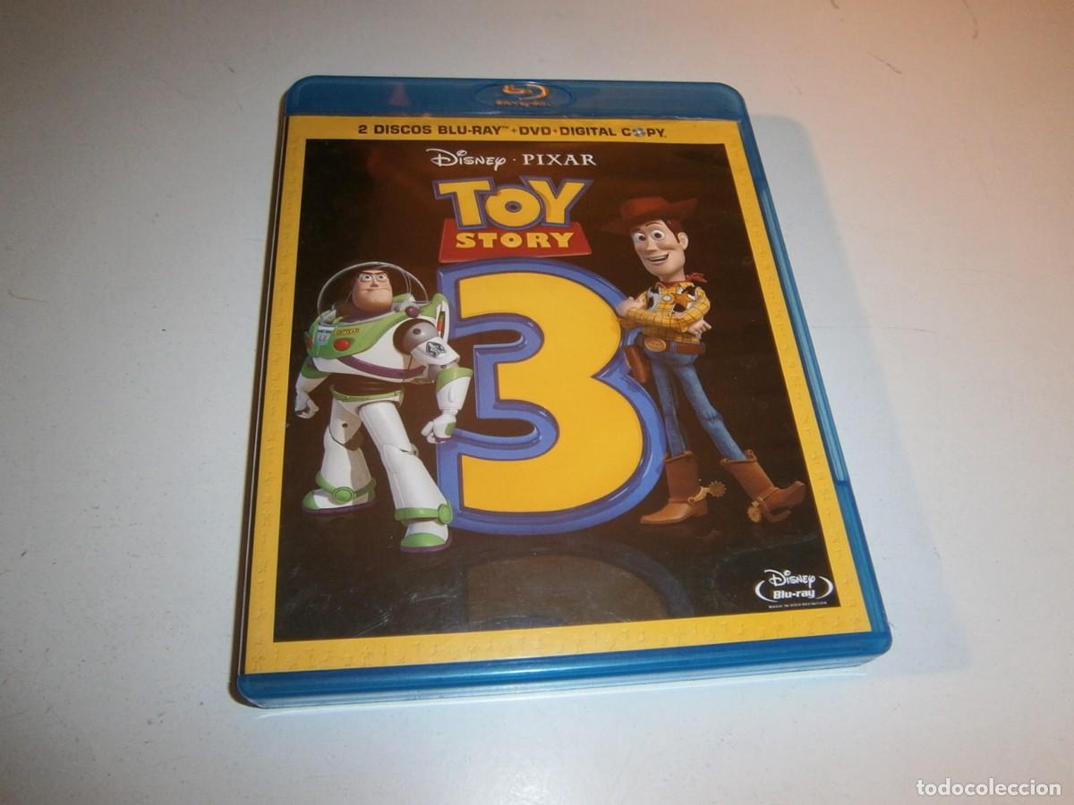 Cine: TOY STORY 3 BLU-RAY 2 DISCOS + DVD DISNEY PIXAR