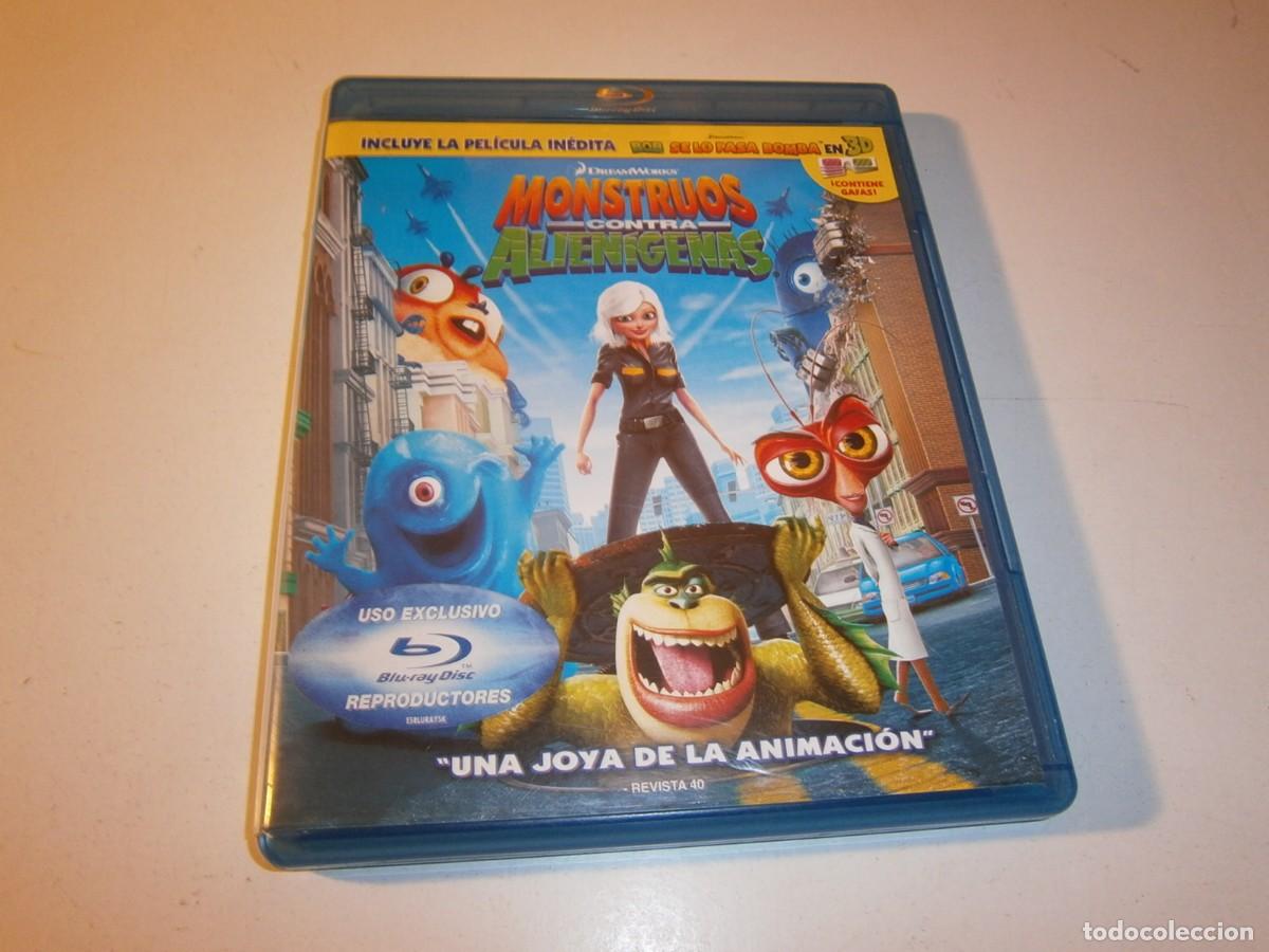 Cine: MONSTRUOS CONTRA ALIENIGENAS BLU-RAY
