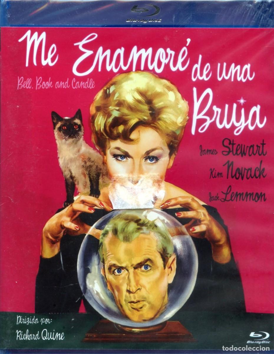 Cine: ME ENAMOR&Eacute; DE UNA BRUJA. Kim Novack, James Stewart, Jack Lemmon...
