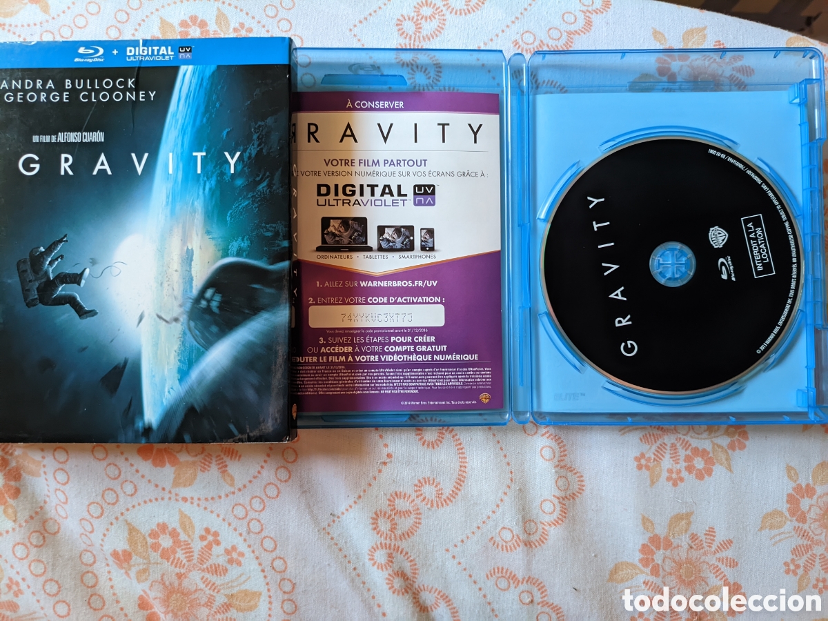 Cine: Blu Ray Gravity, audio en castellano - Foto 3