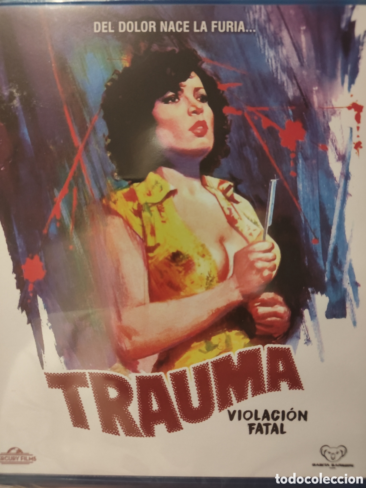 Cine: Trauma. Violaci&oacute;n fatal. Blu-ray precintado